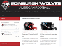 Tablet Screenshot of edinburghwolves.com